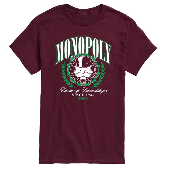 Monopoly - Monopoly Collegiate - Men's Short Sleeve Graphic T-Shirt
