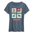 thumbnail image 1 of Monopoly - Monopoly Corner Squares - Women's Short Sleeve Graphic T-Shirt, 1 of 4