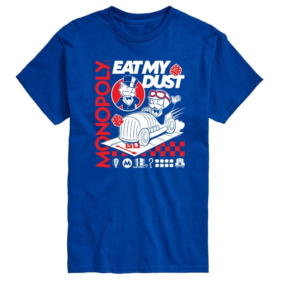 Monopoly - Monopoly Eat My Dust - Men's Short Sleeve Graphic T-Shirt