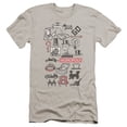 thumbnail image 1 of Monopoly Monopoly Icons HBO S/S Adult 30/1 T-Shirt Silver, 1 of 1