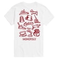 thumbnail image 1 of Monopoly - Monopoly Piece - Men's Short Sleeve Graphic T-Shirt, 1 of 4