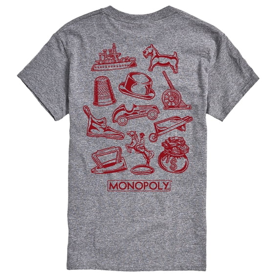 Monopoly - Monopoly Piece - Men's Short Sleeve Graphic T-Shirt
