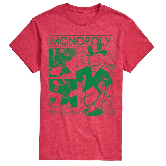 Monopoly - Monopoly Zine - Men's Short Sleeve Graphic T-Shirt
