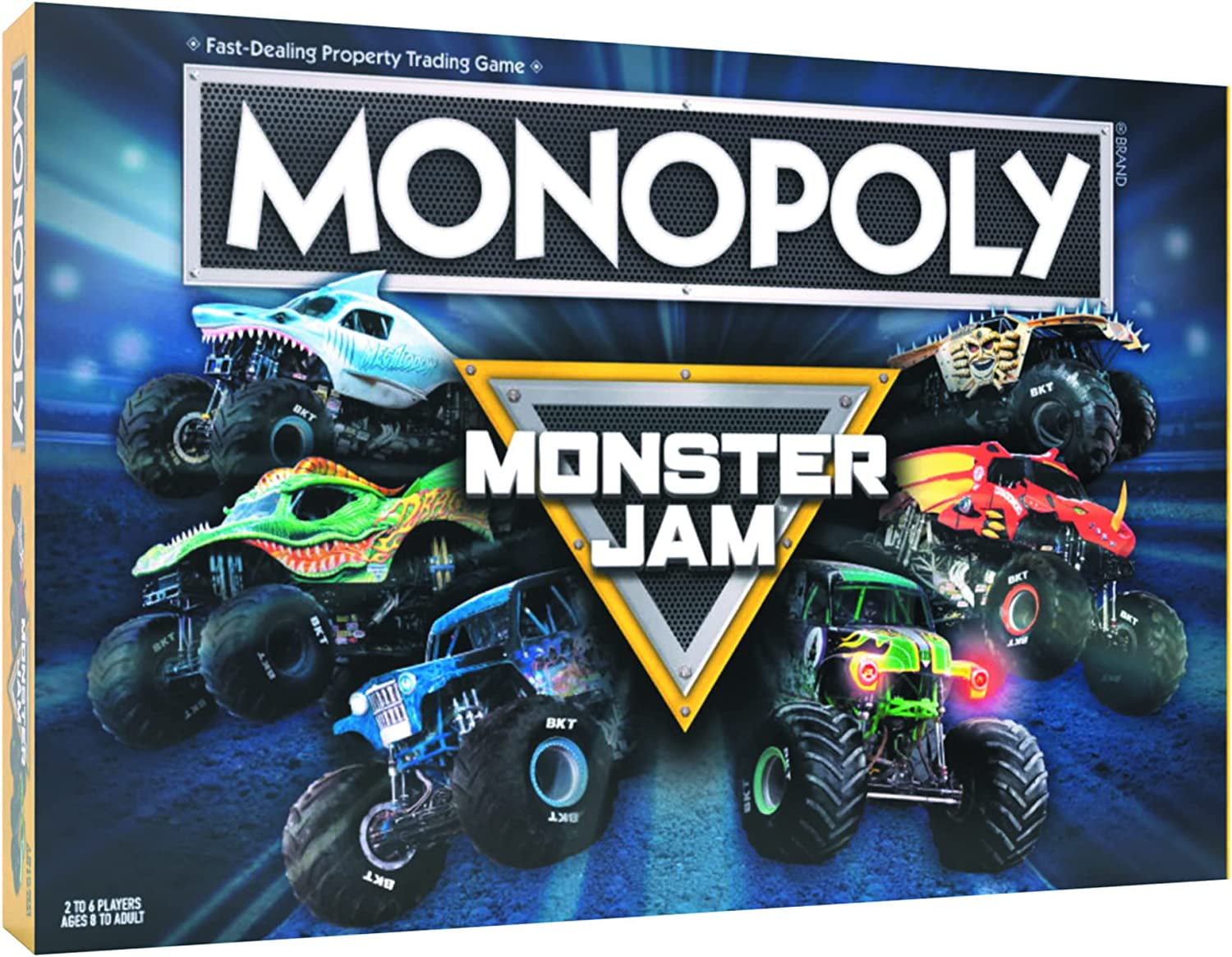 Monopoly Monster Jam Buy, Sell, Trade Iconic Trucks Including Grave