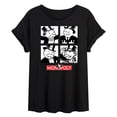 thumbnail image 1 of Monopoly - Mr Monopoly Grid - Women's Oversized Graphic T-Shirt, 1 of 4