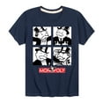 thumbnail image 1 of Monopoly - Mr Monopoly Grid - Youth Short Sleeve Graphic T-Shirt, 1 of 4