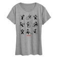 thumbnail image 1 of Monopoly - Mr Monopoly Poses Grid - Women's Short Sleeve Graphic T-Shirt, 1 of 4