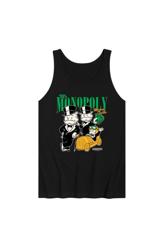 - Mr Monopoly Uncle Money Bags - Men's Sleeveless Graphic Tank