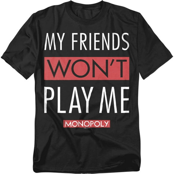 Monopoly - My Friends - Short Sleeve Shirt - X-Large