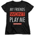thumbnail image 1 of Monopoly - My Friends - Women's Short Sleeve Shirt - Medium, 1 of 2