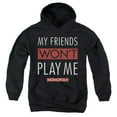 thumbnail image 1 of Monopoly My Friends Youth Pullover Hoodie Sweatshirt Black, 1 of 1
