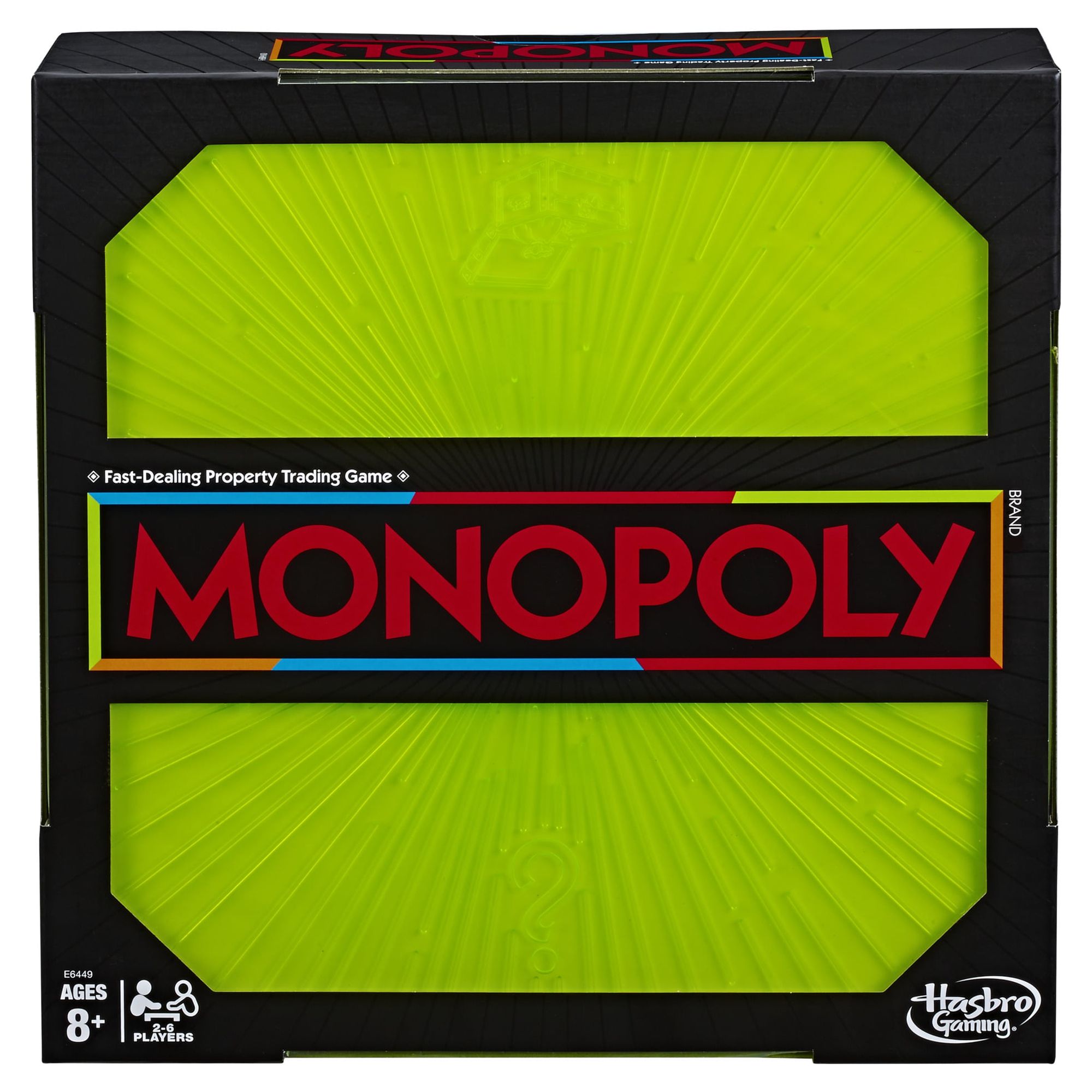 Monopoly Neon Pop Board Game for Kids Ages 8 and Up For 2-6 Players - image 1 of 14