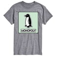 thumbnail image 1 of Monopoly - Penguin Game Token - Men's Short Sleeve Graphic T-Shirt, 1 of 4
