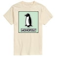 thumbnail image 1 of Monopoly - Penguin Game Token - Men's Short Sleeve Graphic T-Shirt, 1 of 4