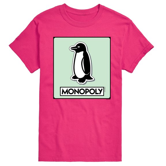 Monopoly - Penguin Game Token - Men's Short Sleeve Graphic T-Shirt