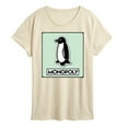 thumbnail image 1 of Monopoly - Penguin Game Token - Women's Short Sleeve Graphic T-Shirt, 1 of 4