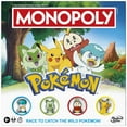 thumbnail image 1 of Monopoly Pokémon Edition Board Game, Games for Pokémon Fans, Kids Ages 8+, 1 of 9