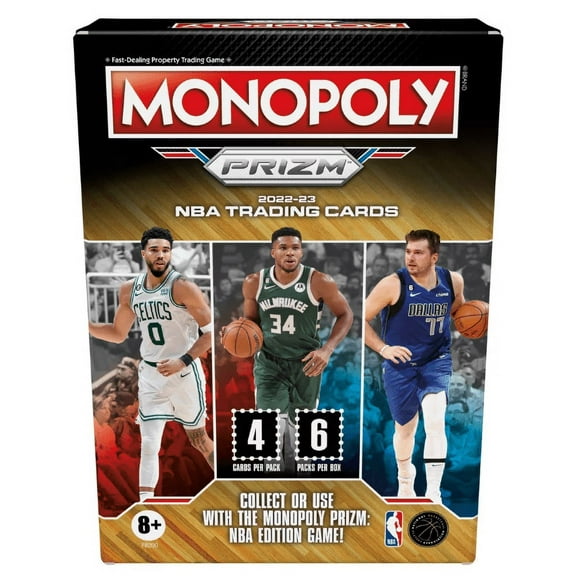 Monopoly Prizm: 2022-23 NBA Cards Booster Box for Monopoly Game