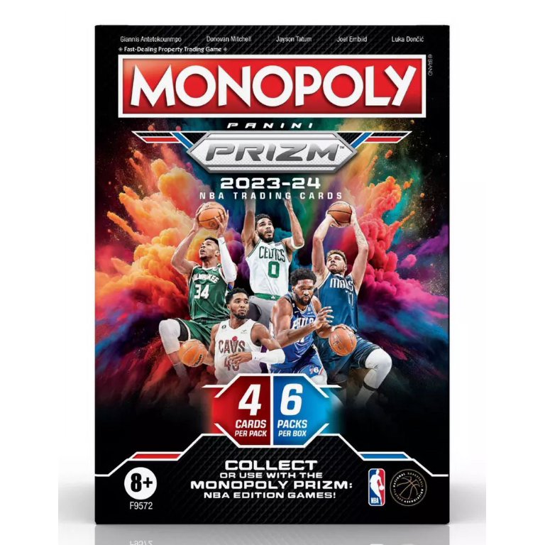 2023-24 panini monopoly prizm nba booster box Basketball Trading Cards Blaster It features veterans 2023-24 Panini Prizm Monopoly Basketball