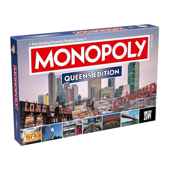 Monopoly Queens NY Board Game USA City Edition - New & Sealed