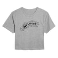 thumbnail image 1 of Monopoly - Racing Horizontal Chest - Juniors Cropped Short Sleeve Graphic T-Shirt, 1 of 4