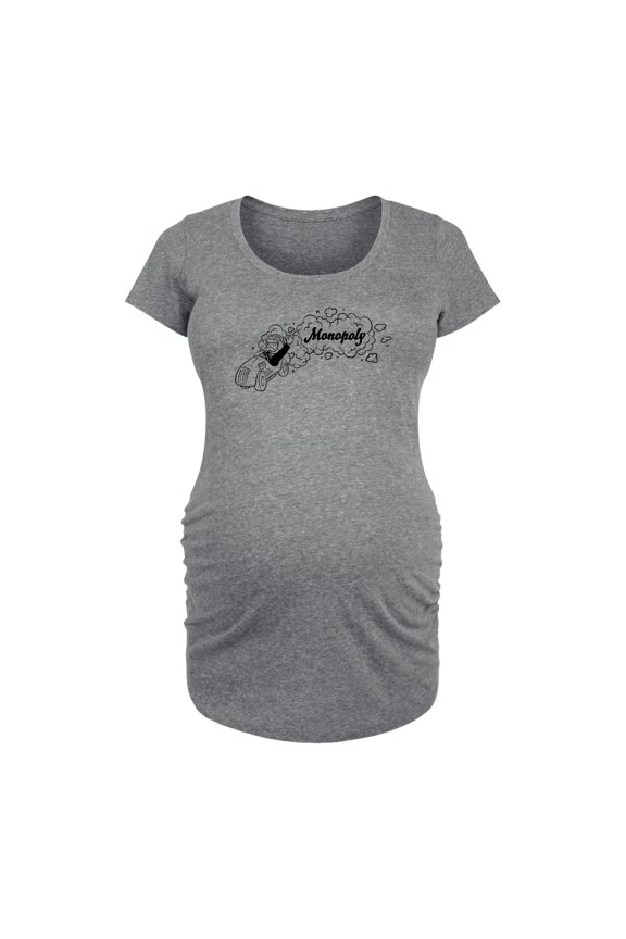 - Racing Horizontal Chest - Maternity Scoop Neck Tee