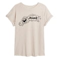 thumbnail image 1 of Monopoly - Racing Horizontal Chest - Women's Oversized Graphic T-Shirt, 1 of 4
