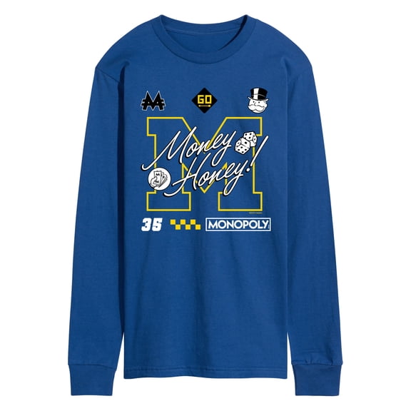 Monopoly - Racing - Men's Long Sleeve Graphic T-Shirt