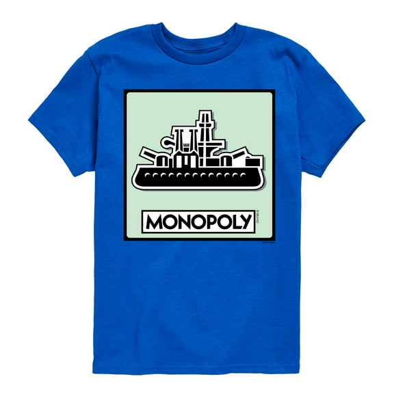 Monopoly - Ship Game Token - Toddler Short Sleeve Graphic T-Shirt
