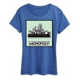 thumbnail image 1 of Monopoly - Ship Game Token - Women's Short Sleeve Graphic T-Shirt, 1 of 4