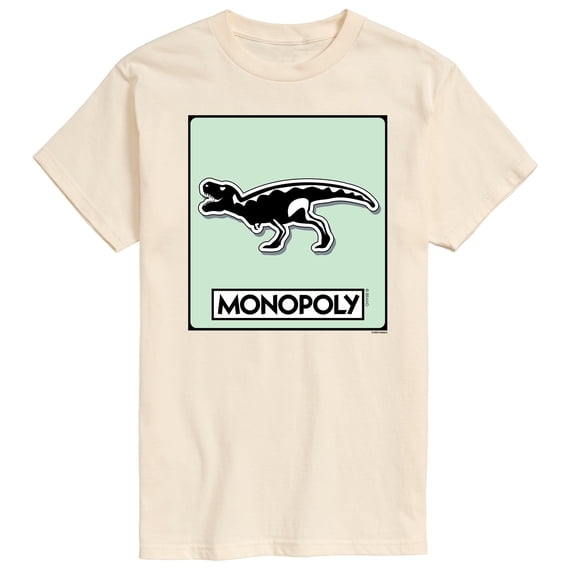 Monopoly - Trex Game Token - Men's Short Sleeve Graphic T-Shirt