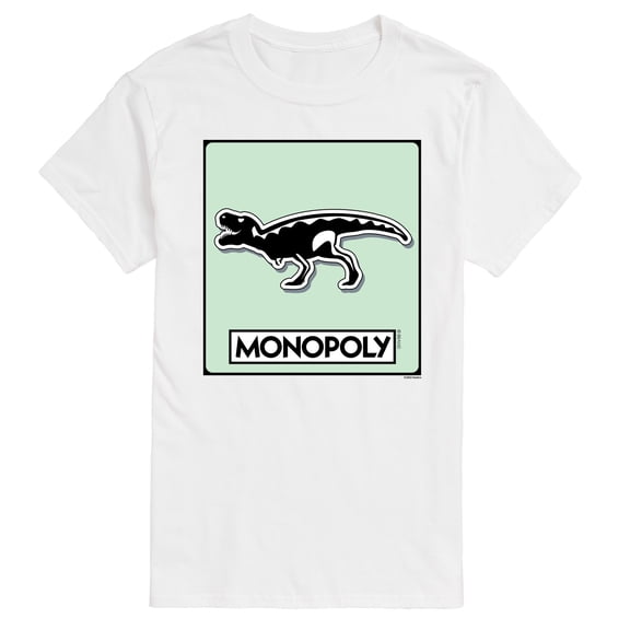 Monopoly - Trex Game Token - Men's Short Sleeve Graphic T-Shirt