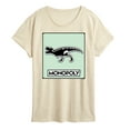 thumbnail image 1 of Monopoly - Trex Game Token - Women's Short Sleeve Graphic T-Shirt, 1 of 4
