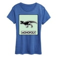 thumbnail image 1 of Monopoly - Trex Game Token - Women's Short Sleeve Graphic T-Shirt, 1 of 4