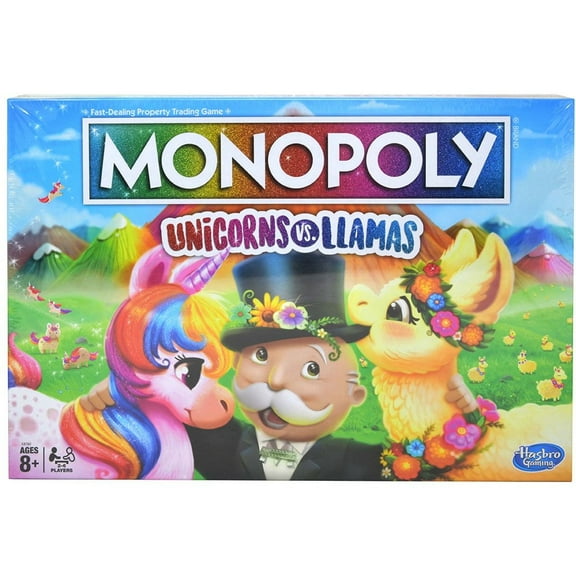 Monopoly Unicorns vs. Llamas