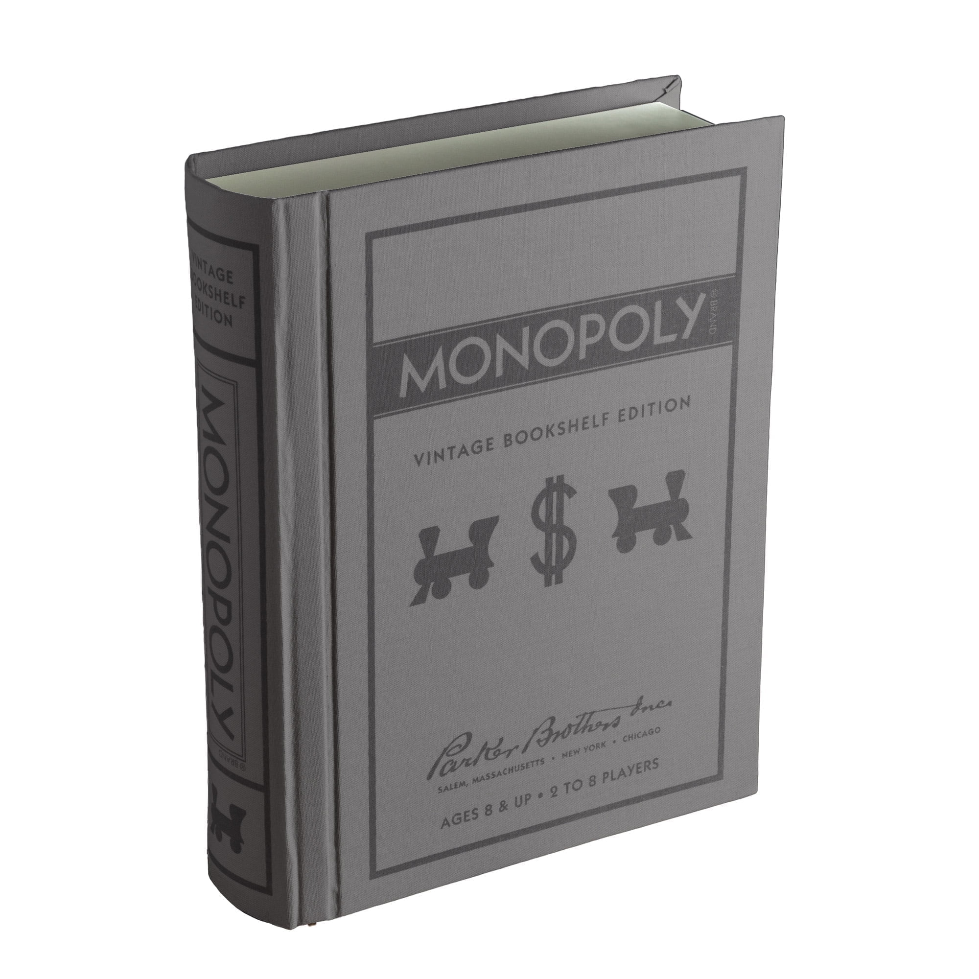 モノポリー 英語版 レトロ風　VINTAGE BOOKSHELF EDITION Monopoly Vintage Bookshelf Edition – WS Game Company