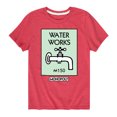 thumbnail image 1 of Monopoly - Waterworks - Toddler Short Sleeve Graphic T-Shirt, 1 of 4