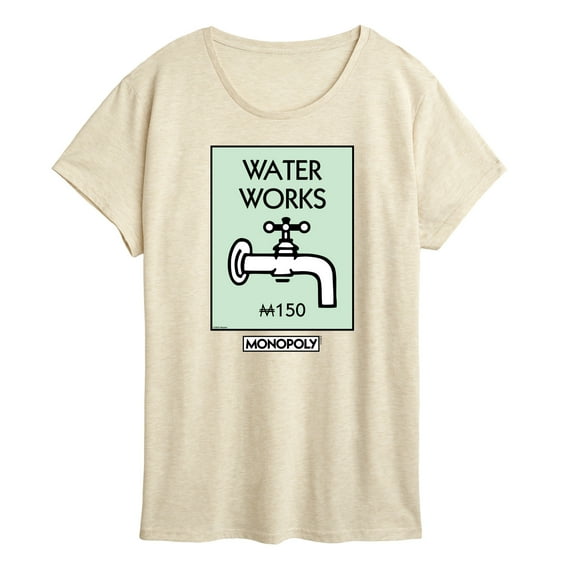 Monopoly - Waterworks - Women's Short Sleeve Graphic T-Shirt