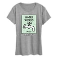 thumbnail image 1 of Monopoly - Waterworks - Women's Short Sleeve Graphic T-Shirt, 1 of 4