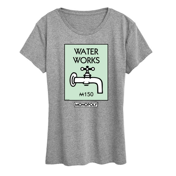 Monopoly - Waterworks - Women's Short Sleeve Graphic T-Shirt