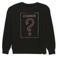 thumbnail image 1 of Monopoly Womens Dark Gray You Have No Chance Sweatshirt Game Night Sweat Shirt M, 1 of 1