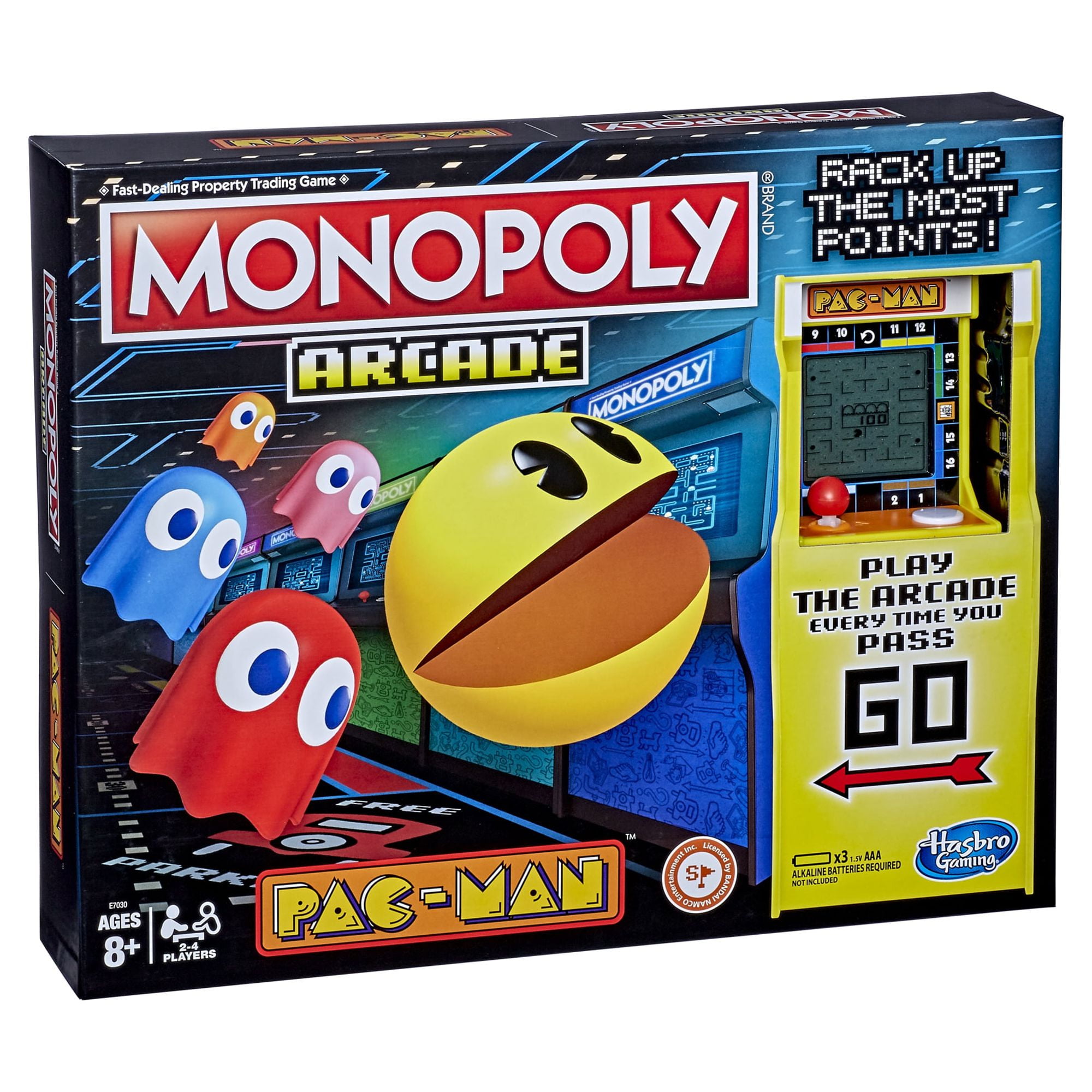 Monopoly Arcade Pac-Man Game for Kids Ages 8+ con Banking and Arcade Unit