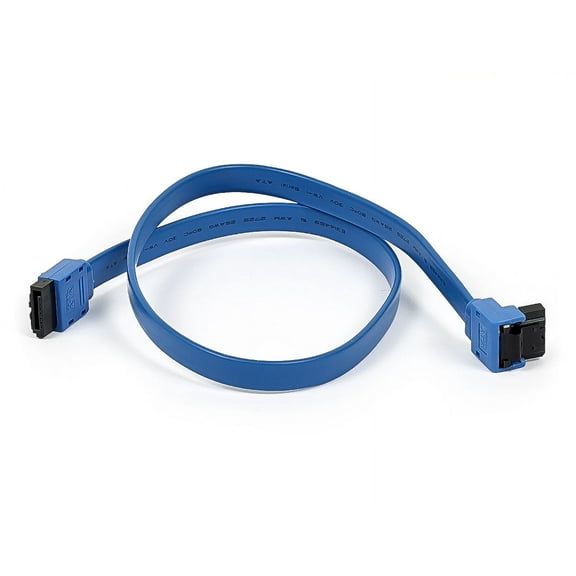 Monoprice 1.5' SATA 6Gbps Cable, Blue