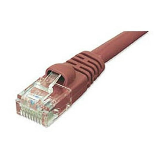 Monoprice 100010 - CAT5e Enhanced Patch Cable with Boot 7ft Red
