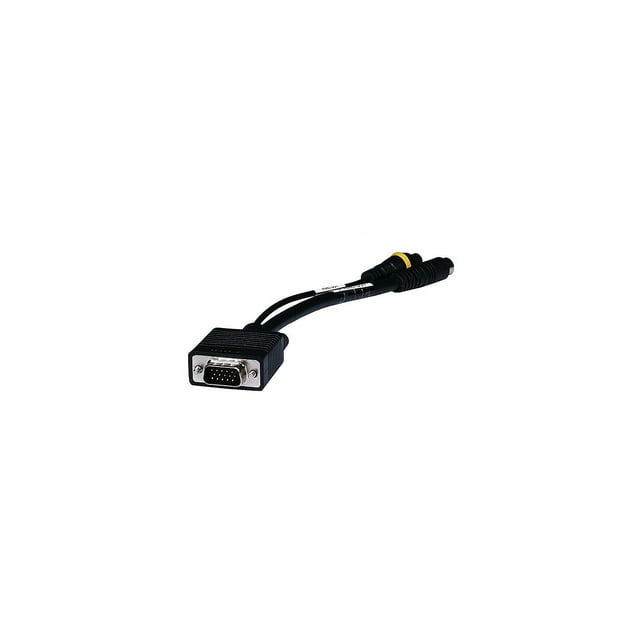 Monoprice 102509 VGA to SVideo/RCA Adapter Cable Black
