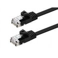 thumbnail image 1 of Monoprice 109550 10' 30-AWG CAT-5e UTP Flat Ethernet Network Cable Black, 1 of 6