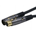 thumbnail image 1 of Monoprice XLR Male to XLR Female - 150 Feet - Black | Gold Plated | 16AWG Copper Wire Conductors [Microphone & Interconnect] - Premier Series, 1 of 6