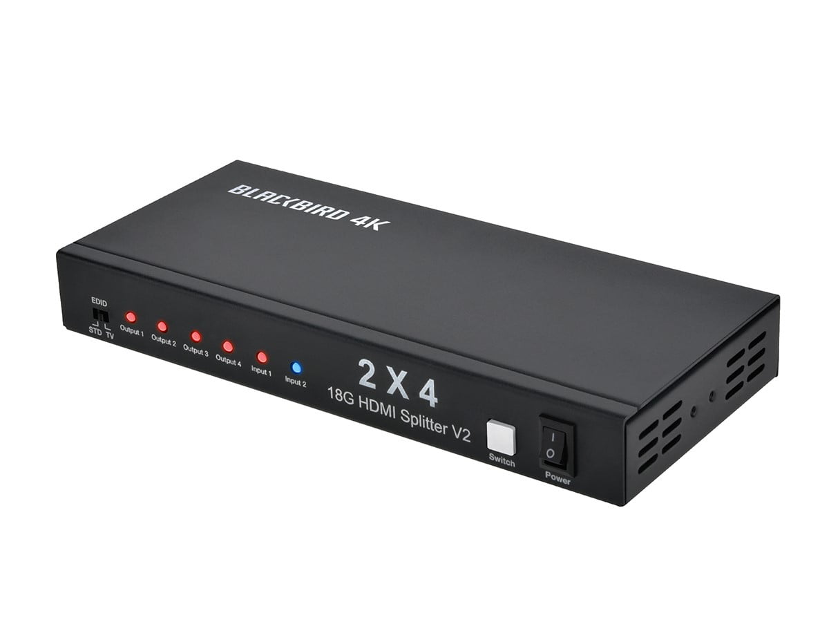 Monoprice Blackbird 4K30 2x4 Video Splitter And Switch with HDMI ...
