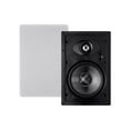 thumbnail image 1 of Monoprice 2-Way Carbon Fiber In-Wall Speakers - 6.5in (Pair) With Paintable Magnetic Grille - Alpha Series, 1 of 6