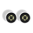 thumbnail image 1 of Monoprice 2 Way In-Ceiling Speakers - 6.5 Inch (Pair) With Aramid Fiber And Titanium Silk Drivers - Caliber Slim Series, 1 of 6
